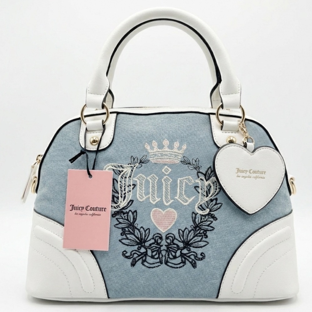 Juicy Couture Denim Heritage Satchel